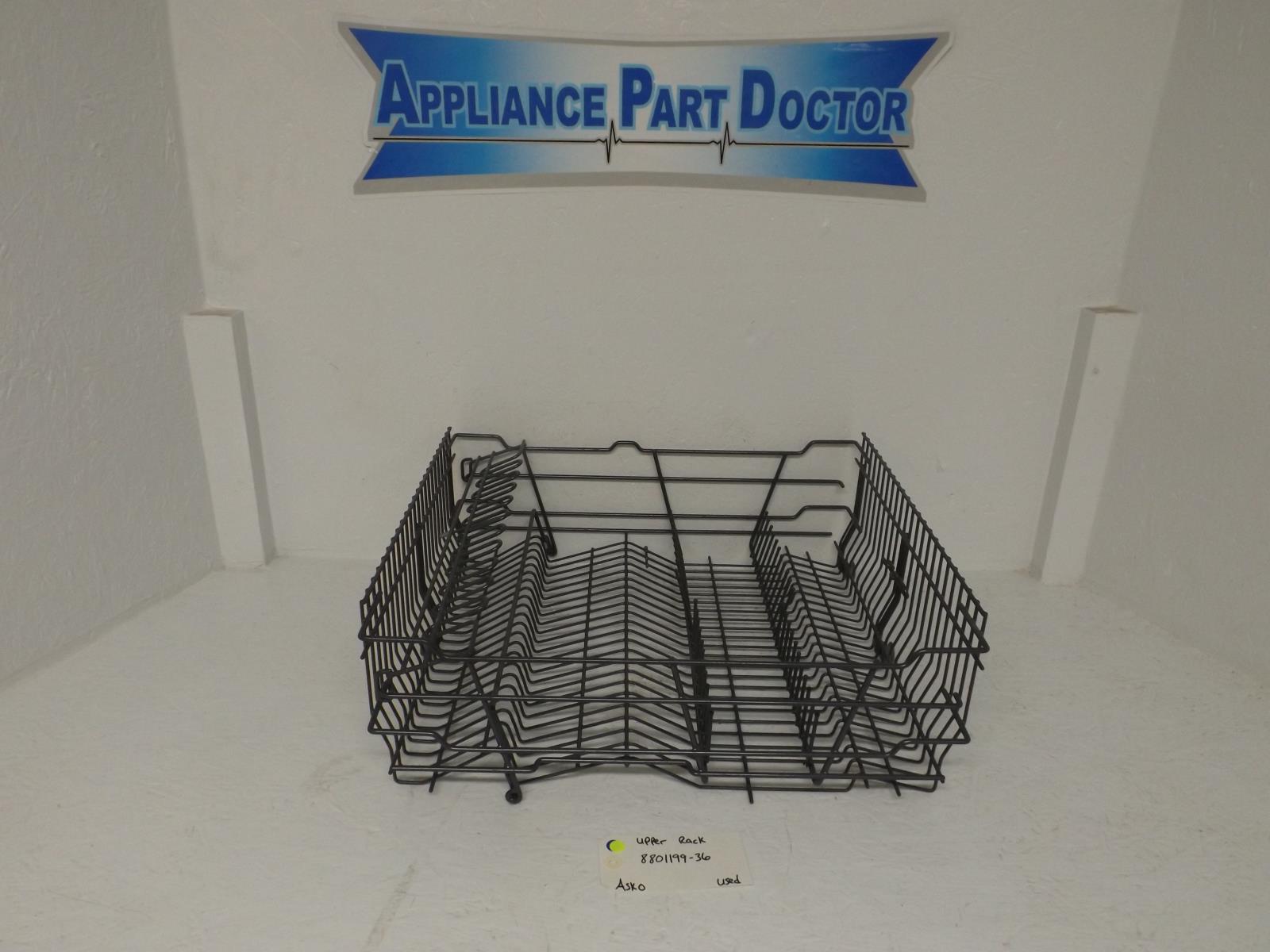 ASKO Dishwasher 8801199-36 Upper Rack Used ASKO Dishwasher 8801199-36 Upper Rack Used
